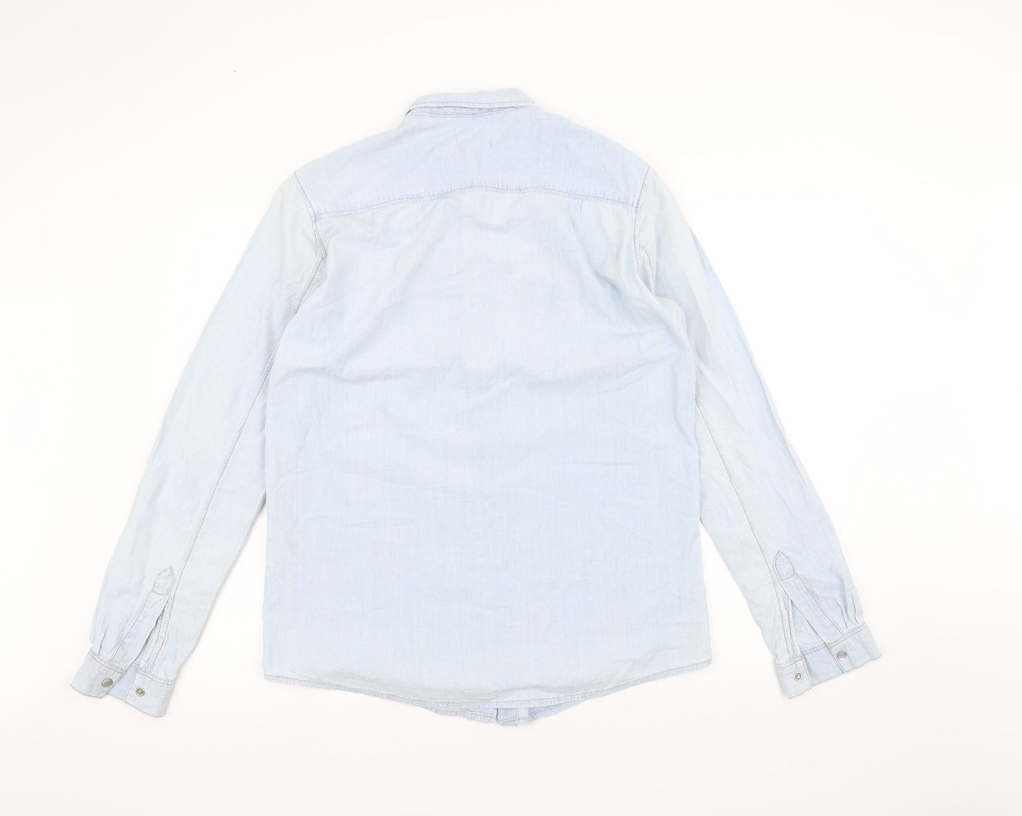 boyfriend Womens Blue  Denim Jacket  Size 8