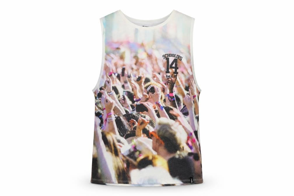 factory Womens White   Basic Tank Size S