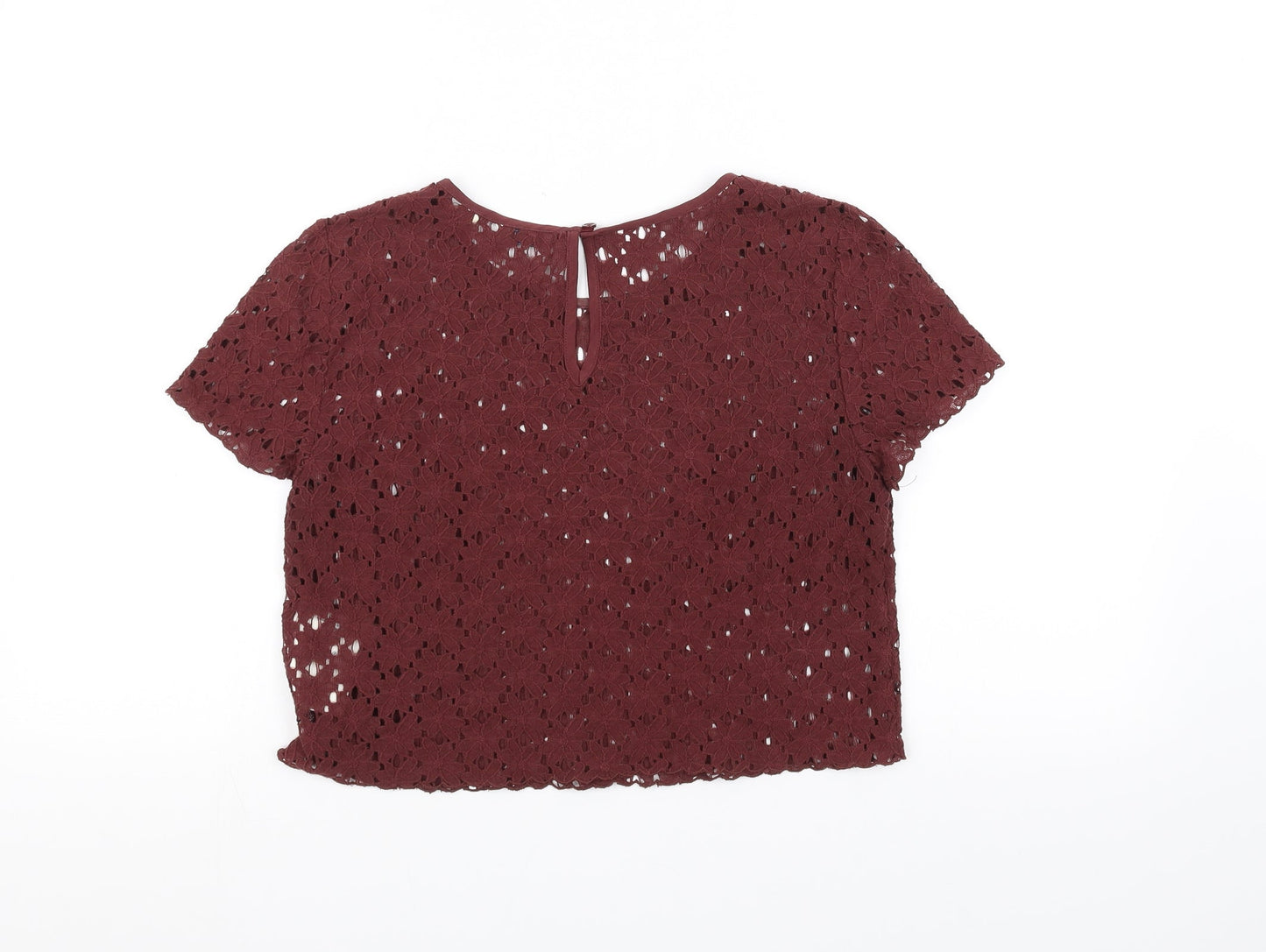 Jack Wills Womens Brown   Basic T-Shirt Size 8