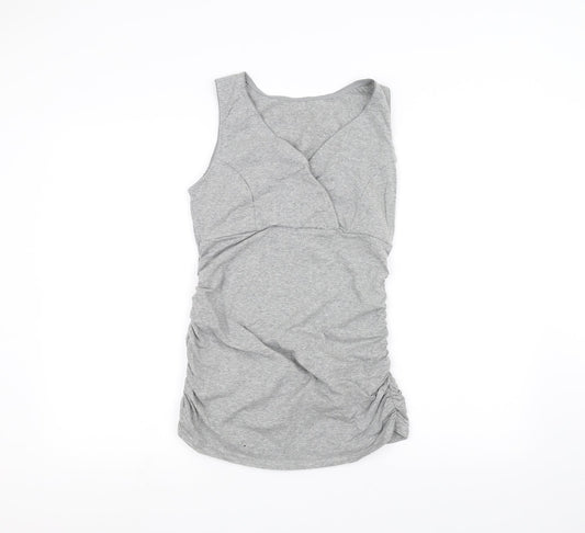 Preworn Womens Grey   Pencil Dress  Size M