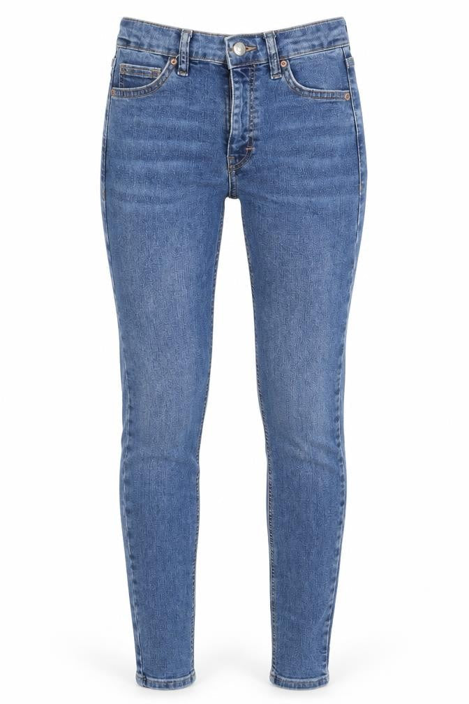 Topshop Womens Black   Skinny Jeans Size 25 L28 in