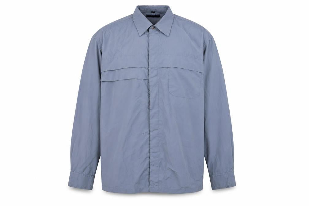 edge Mens Blue    Button-Up Size XL