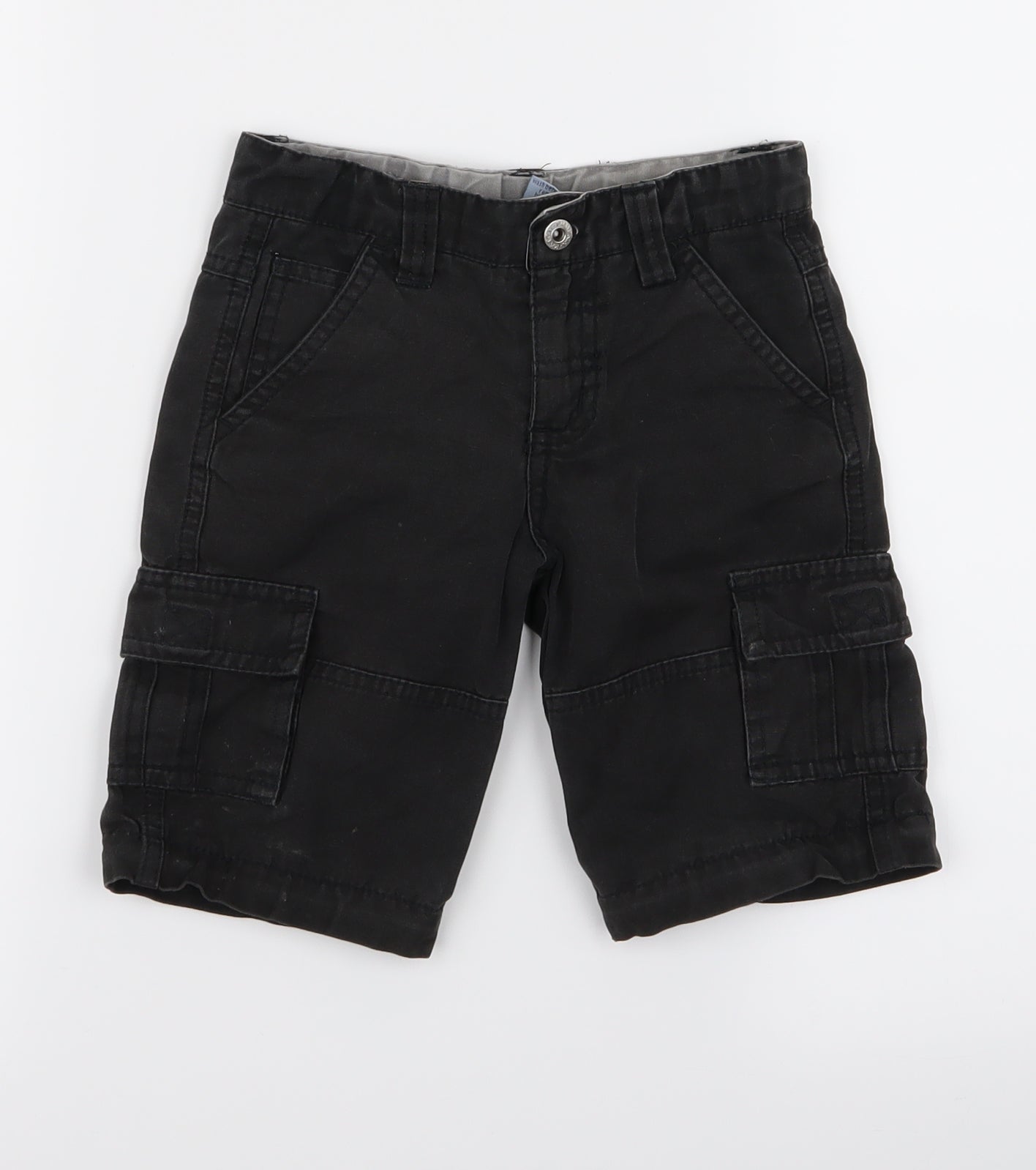 Preworn Boys Grey   Cargo Shorts Size 2 Years