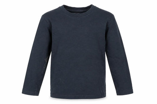 Front view of Next boys’ blue rayon basic t-shirt, size 5, years