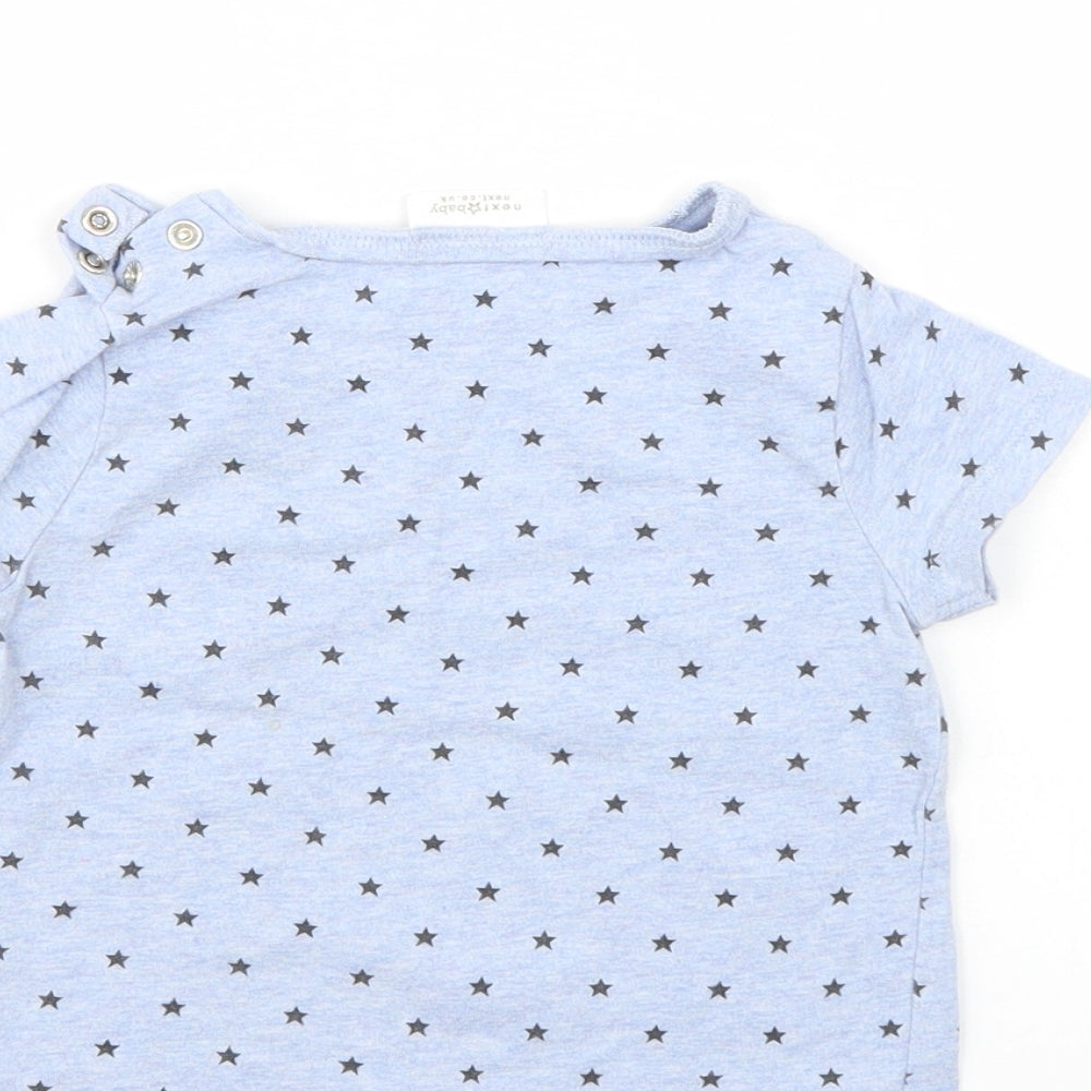 NEXT Boys Blue Polka Dot  Basic Casual Size 6-9 Months