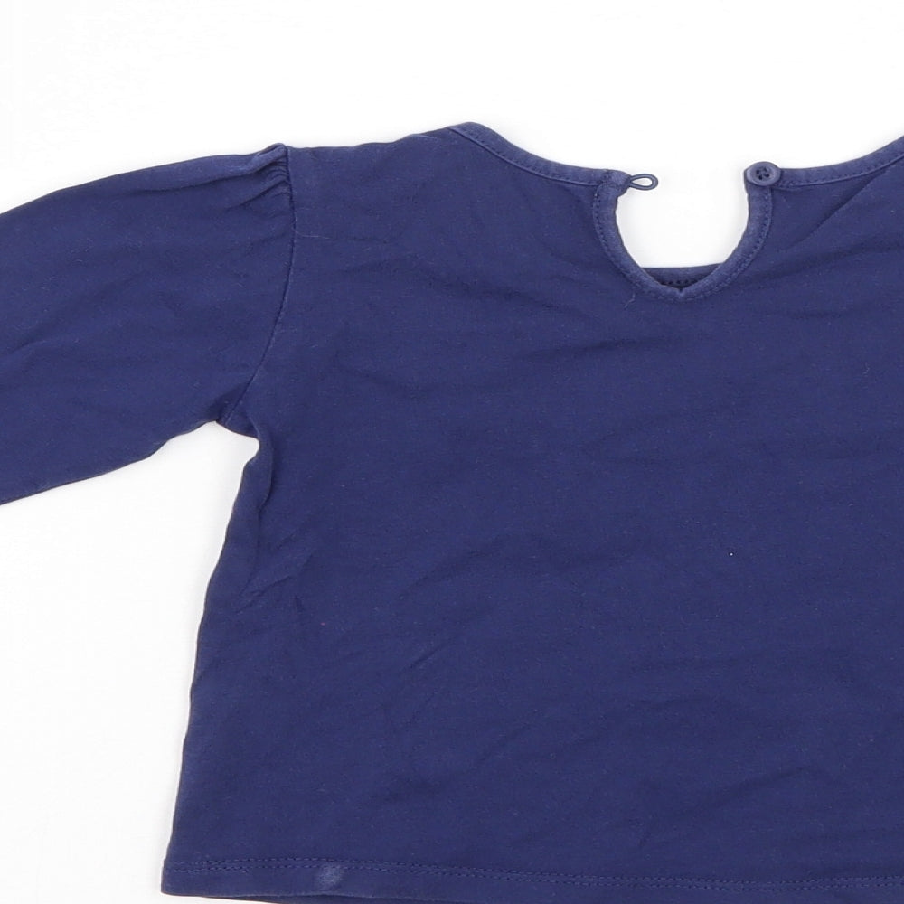 Matalan Girls Blue   Basic Casual Size 9-12 Months