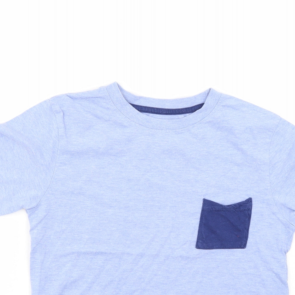 Rebel Boys Blue   Basic T-Shirt Size 11-12 Years