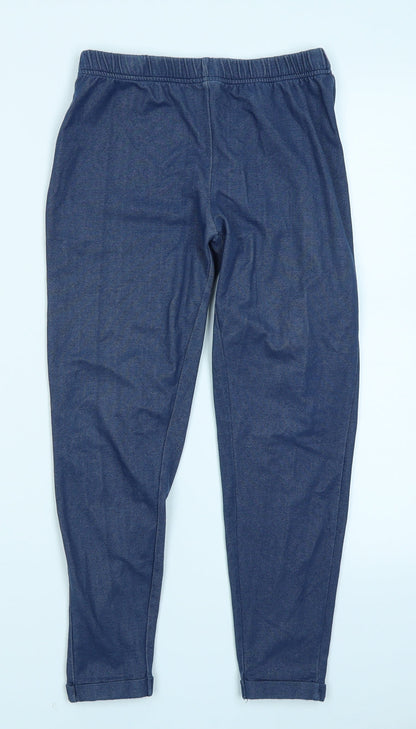 Additional front view of F&F women’s blue jegging jeans, size UK 8, 28-inch leg