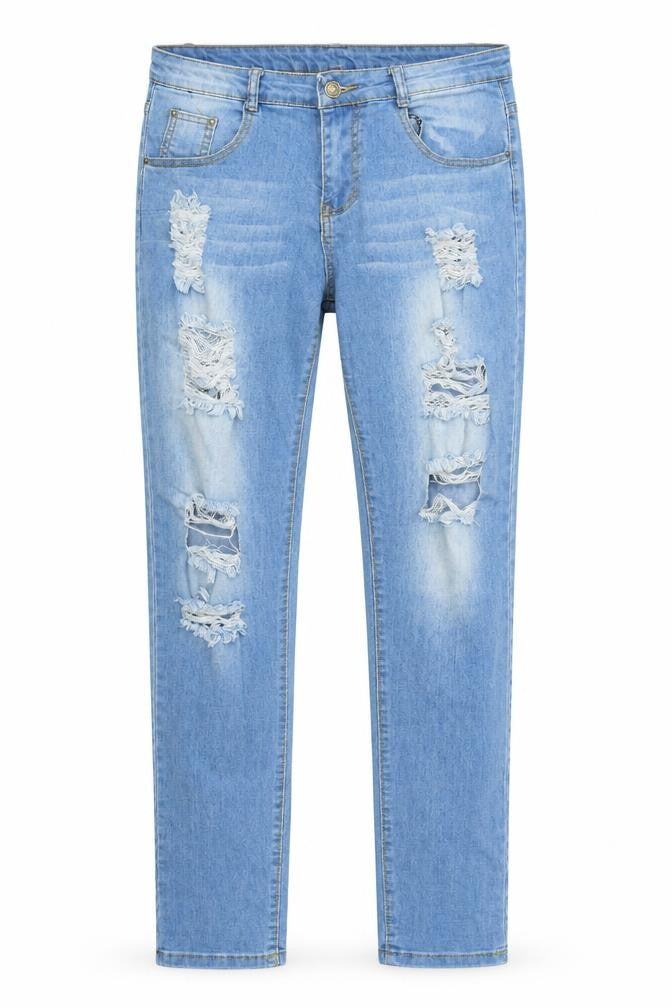 Jeans Womens Blue  Denim Skinny Jeans Size 32 in L30 in