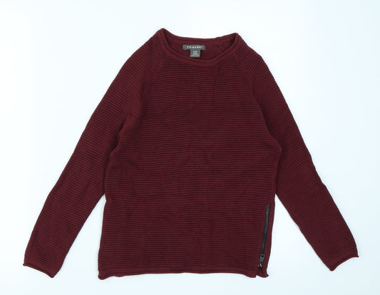 Primark Boys Red   Pullover Sweatshirt Size 7-8 Years