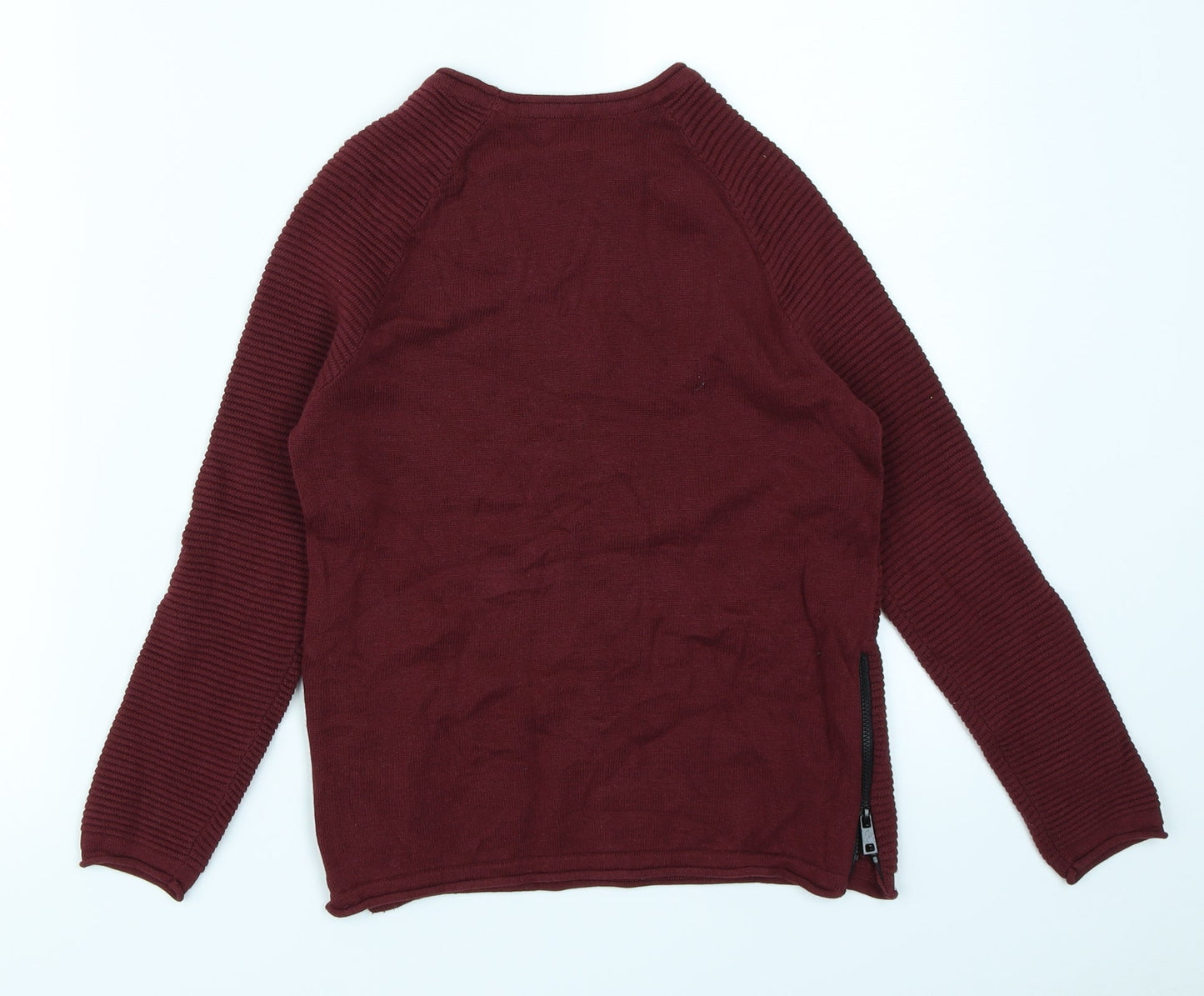 Primark Boys Red   Pullover Sweatshirt Size 7-8 Years