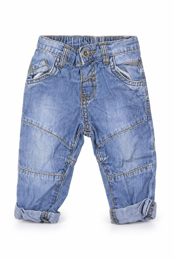 TU Boys Blue   Cargo Jeans Size 3-6 Months