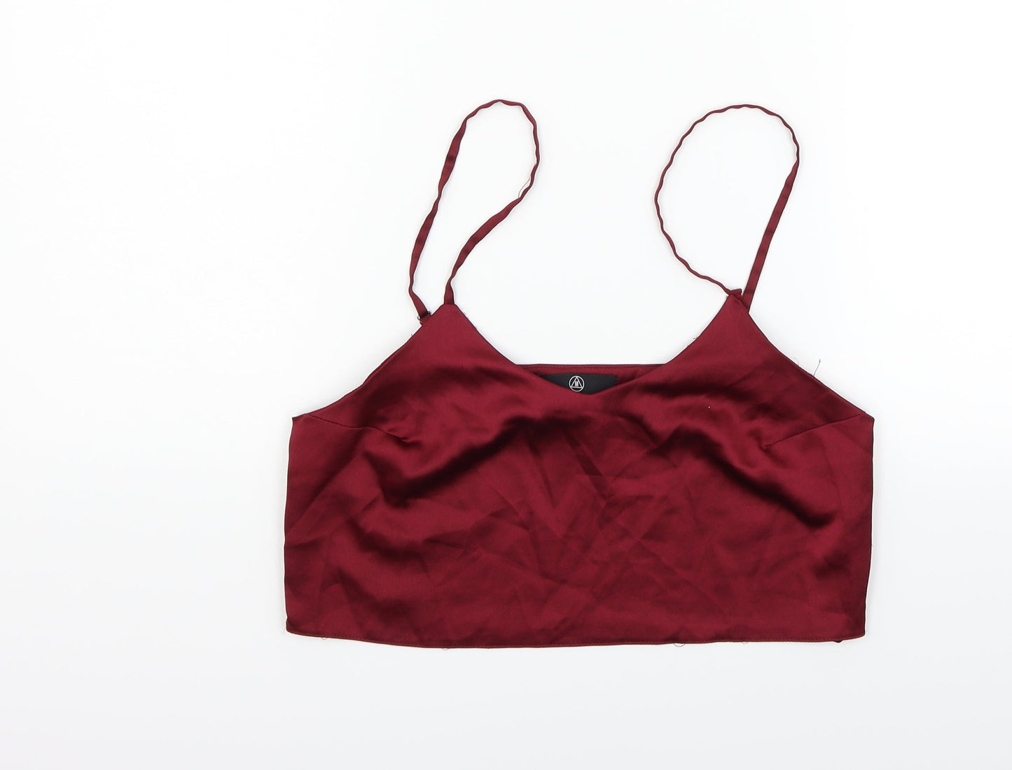 Missguided Womens Red   Basic Blouse Size 8