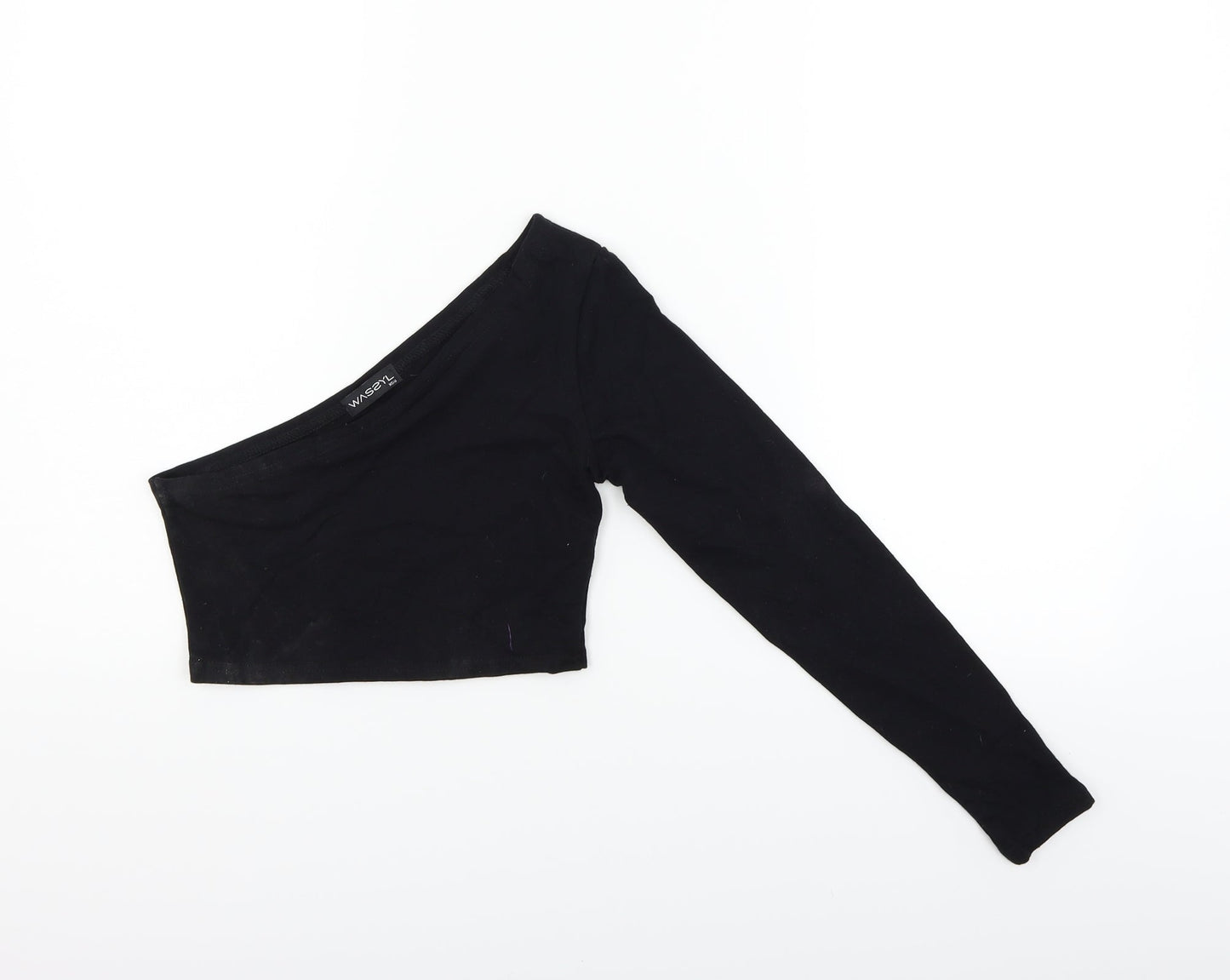 wassyl Womens Black   Pullover Sweatshirt Size XS