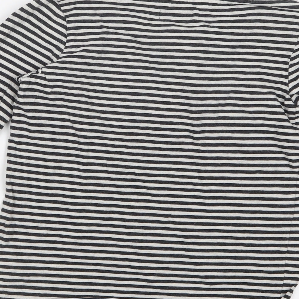 NEXT Girls Black Striped  Top Pyjama Top Size 8 Years