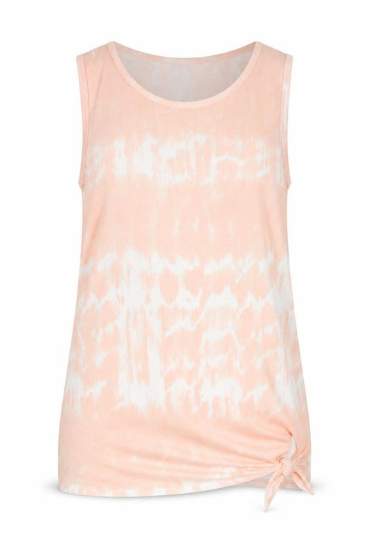 Papaya Womens Pink Geometric  Basic Tank Size 10