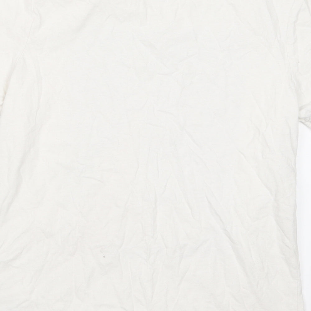 Gap Boys White   Basic T-Shirt Size 8-9 Years