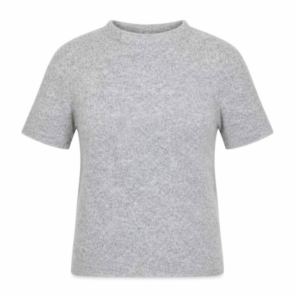 River Island Womens Grey   Basic T-Shirt Size 8