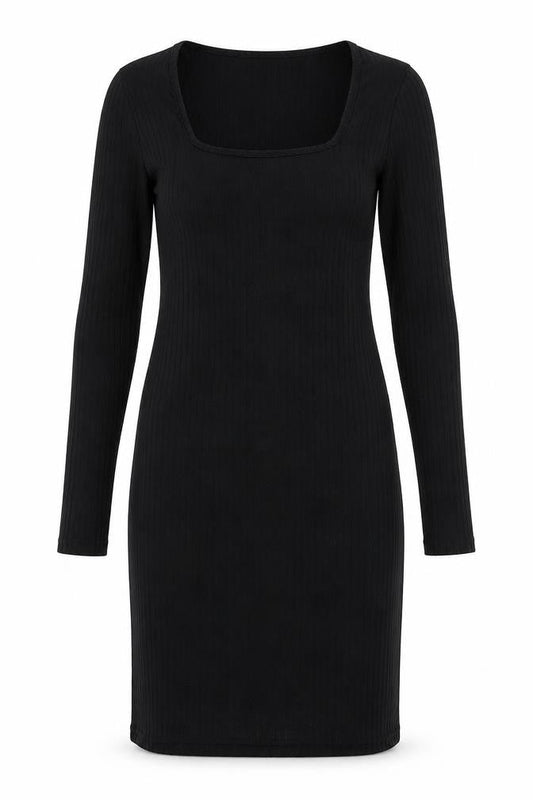 Boohoo Womens Black   Pencil Dress  Size 8
