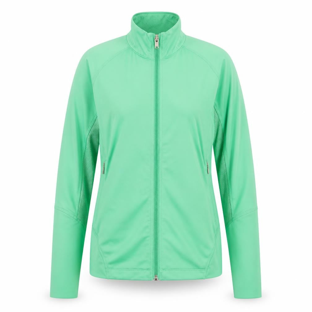 Reebok Womens Green   Full Zip Jumper Size 12