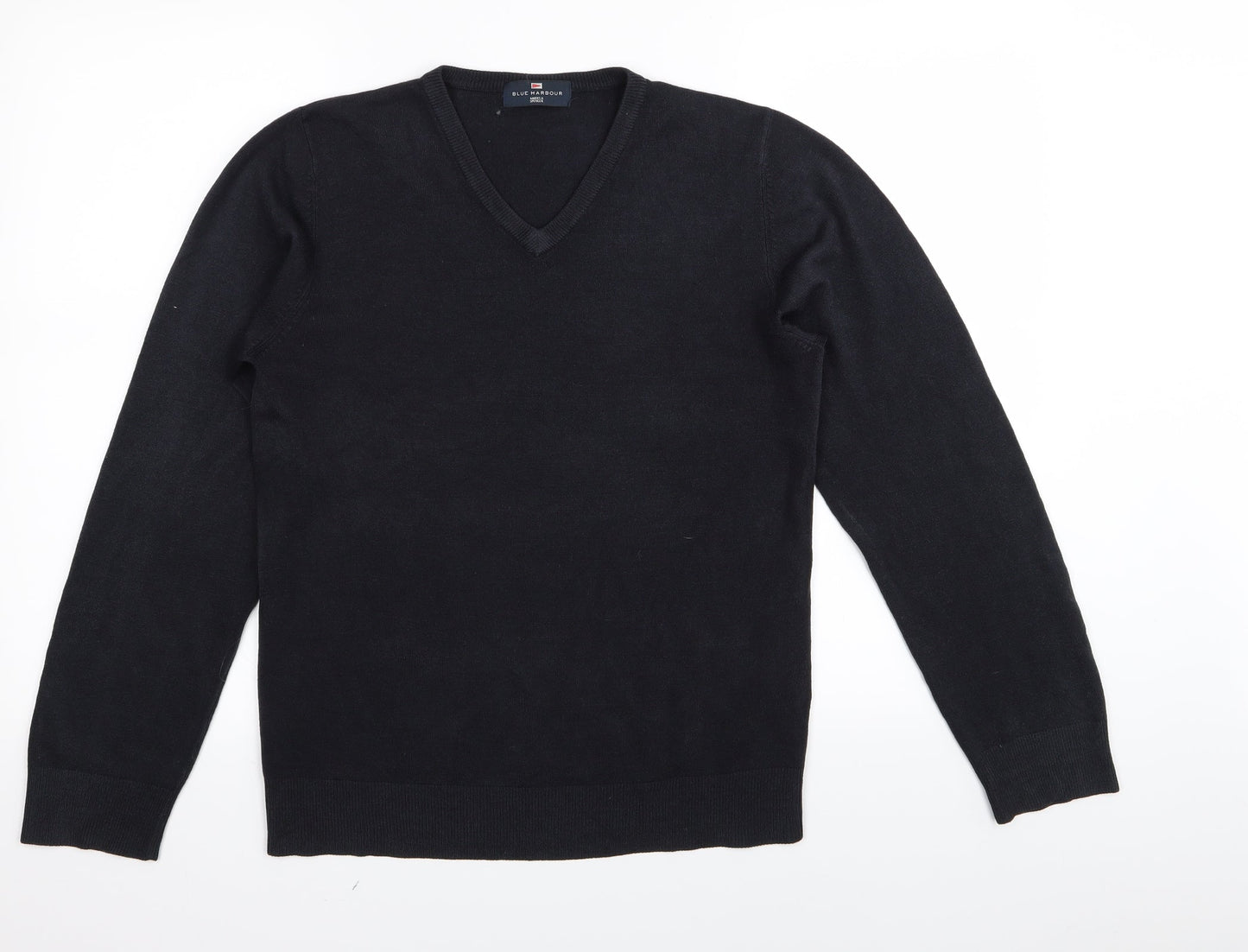 M&S Mens Blue   Pullover Jumper Size S