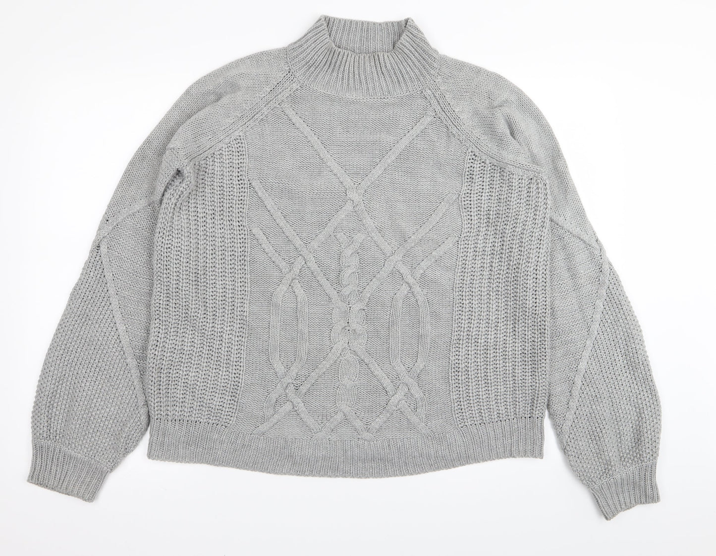 Dorothy Perkins Womens Grey   Pullover Jumper Size 10