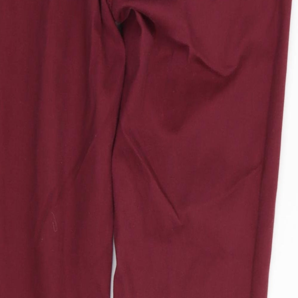 H&M Womens Red   Skinny Jeans Size 10 L31 in