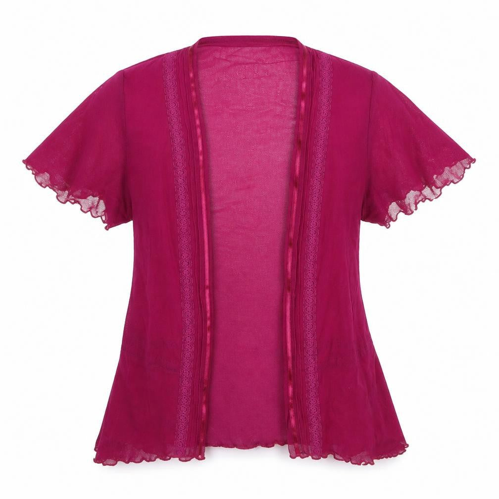 Marks & Spencer Womens Purple   Cardigan Jumper Size 10