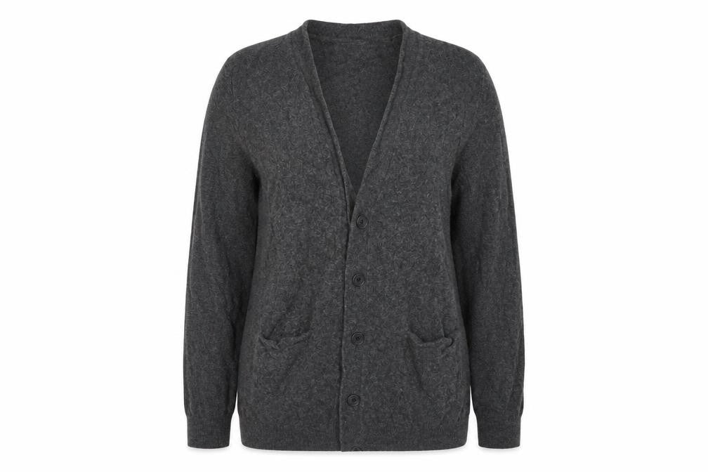 H&M Womens Grey   Cardigan Jumper Size S