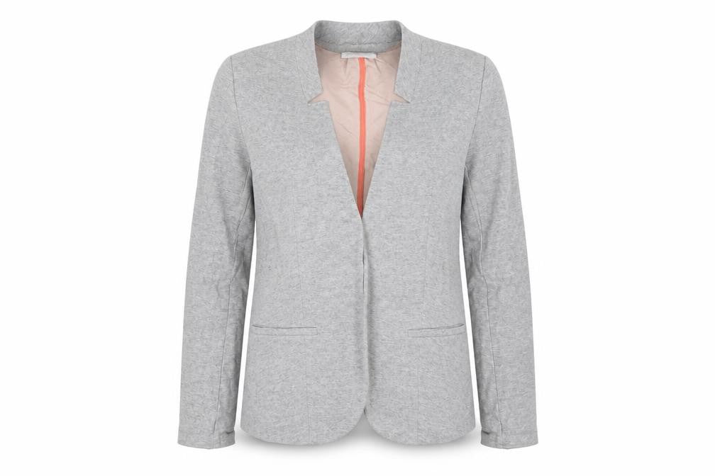 Promod Womens Grey   Jacket  Size 12  - Edge to Edge