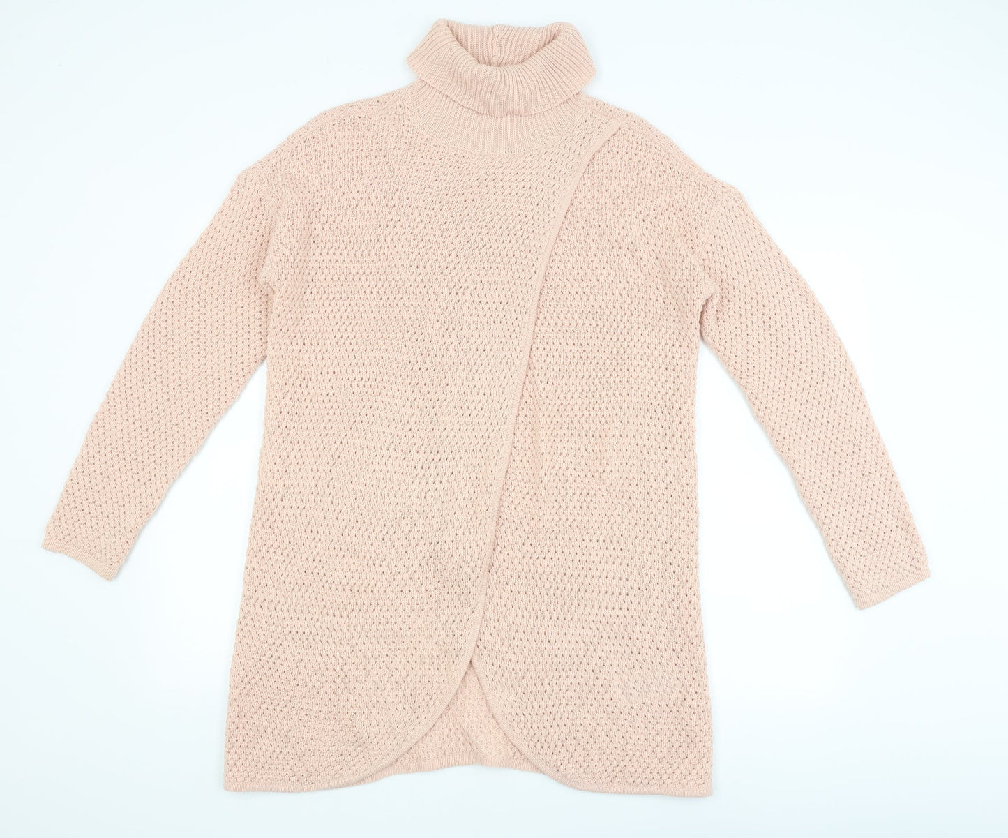 Jaqueline deYong Womens Pink   Pullover Jumper Size S