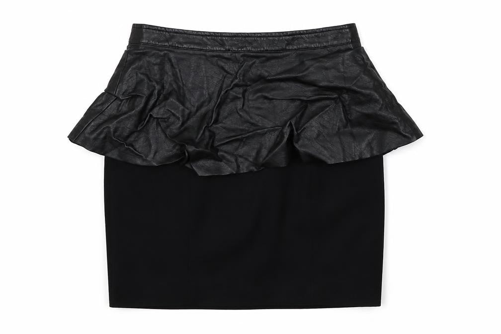 H&M Womens Black   Mini Skirt Size 8