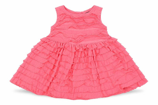 Front view of Baby Gap Baby Pink Fit & Flare, size 3-6, Months