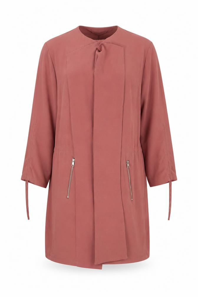 Primark Womens Pink   Overcoat Jacket Size 14