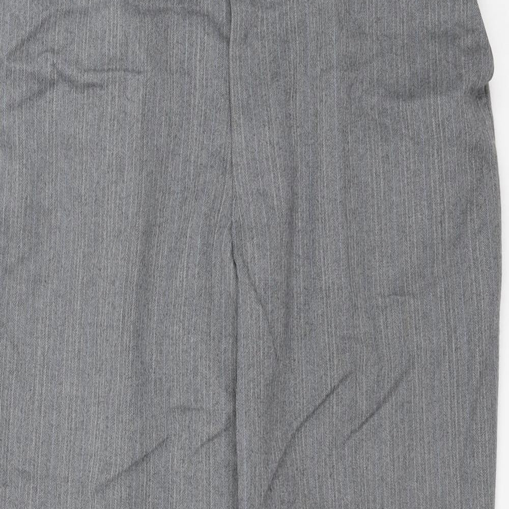 Charles James Mens Grey   Trousers  Size 34 in L28 in