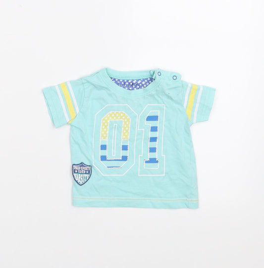 Earlydays Baby Green   Basic T-Shirt Size 3-6 Months