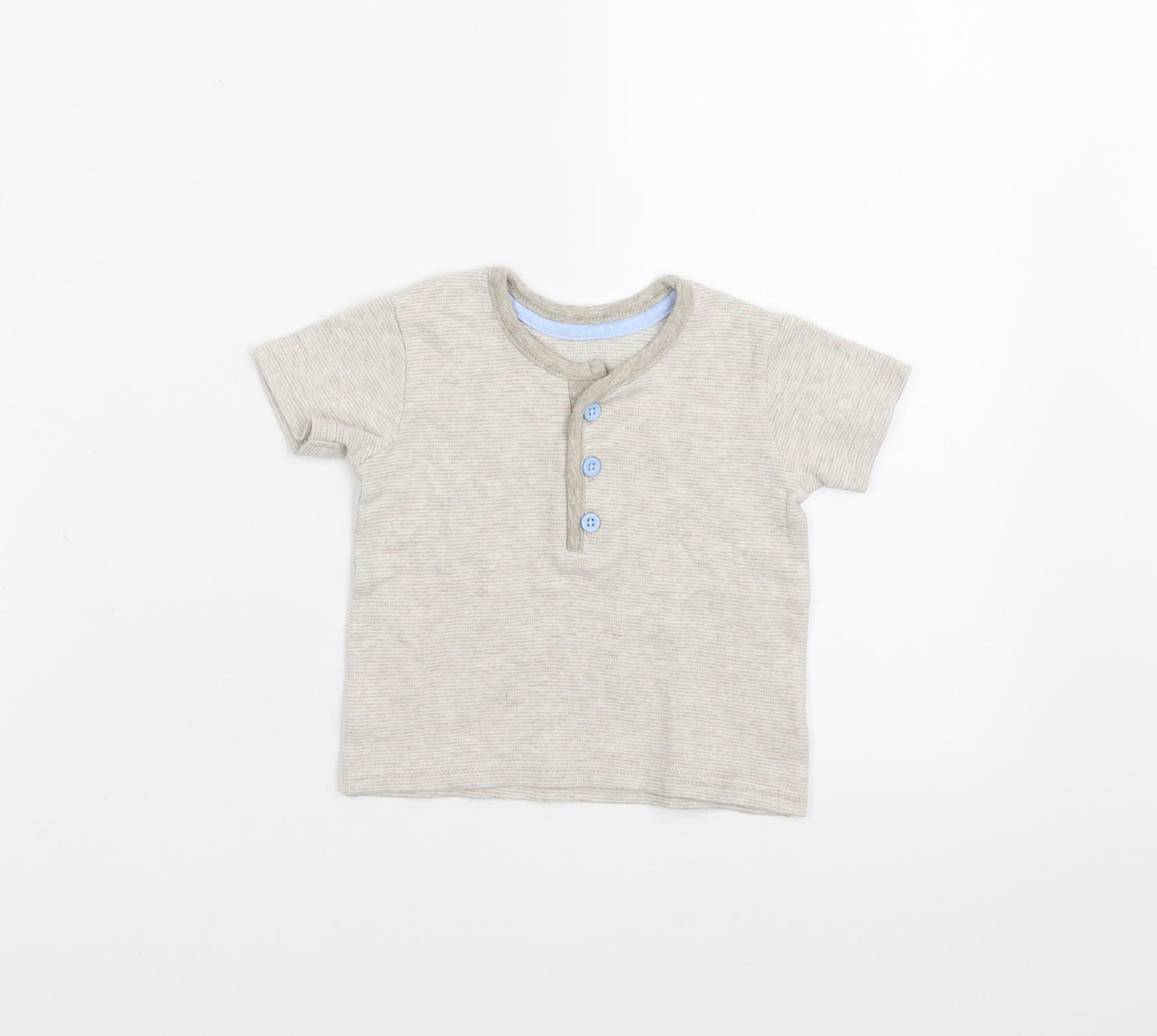 George Boys Beige   Basic T-Shirt Size 3-6 Months
