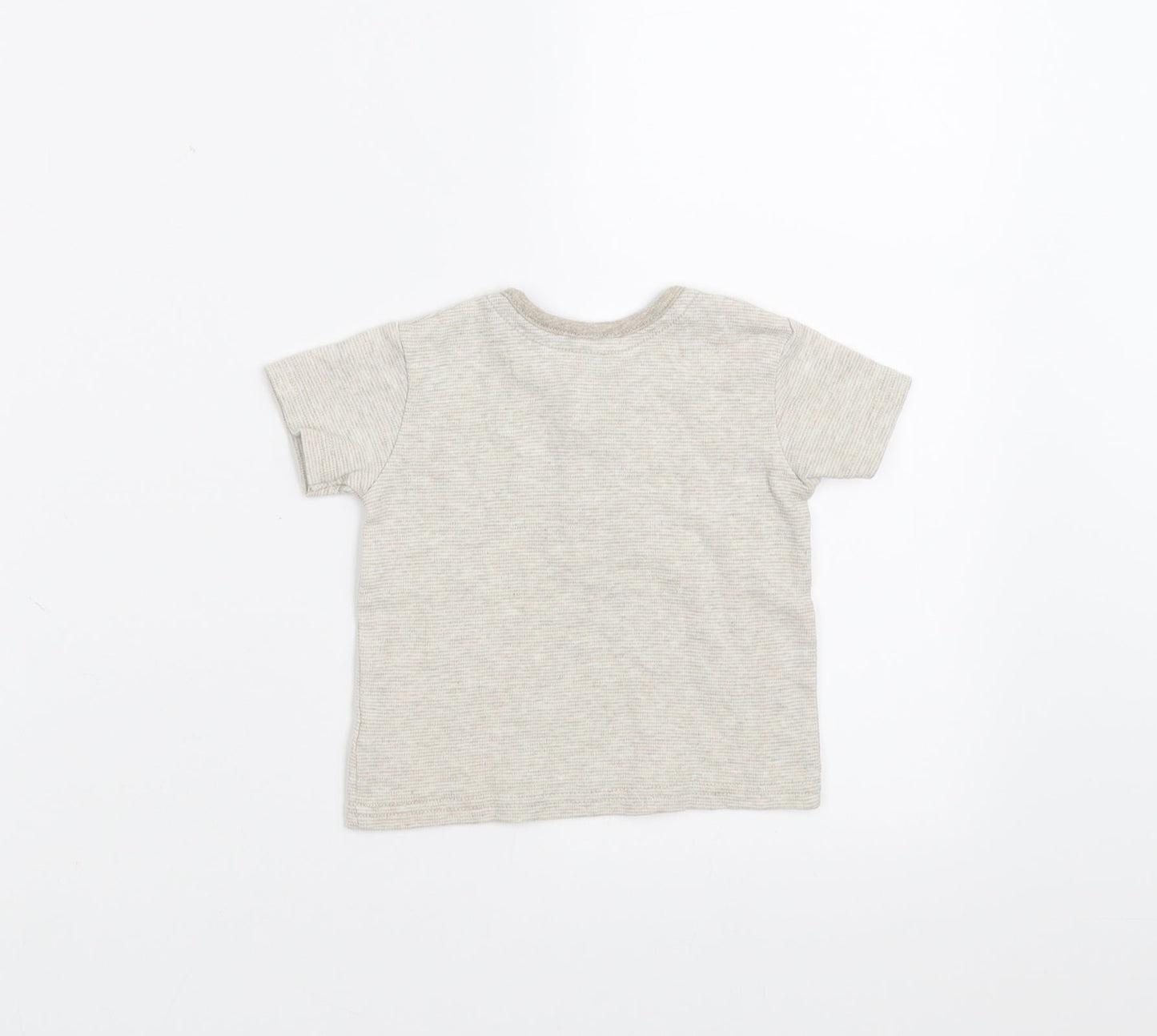 George Boys Beige   Basic T-Shirt Size 3-6 Months