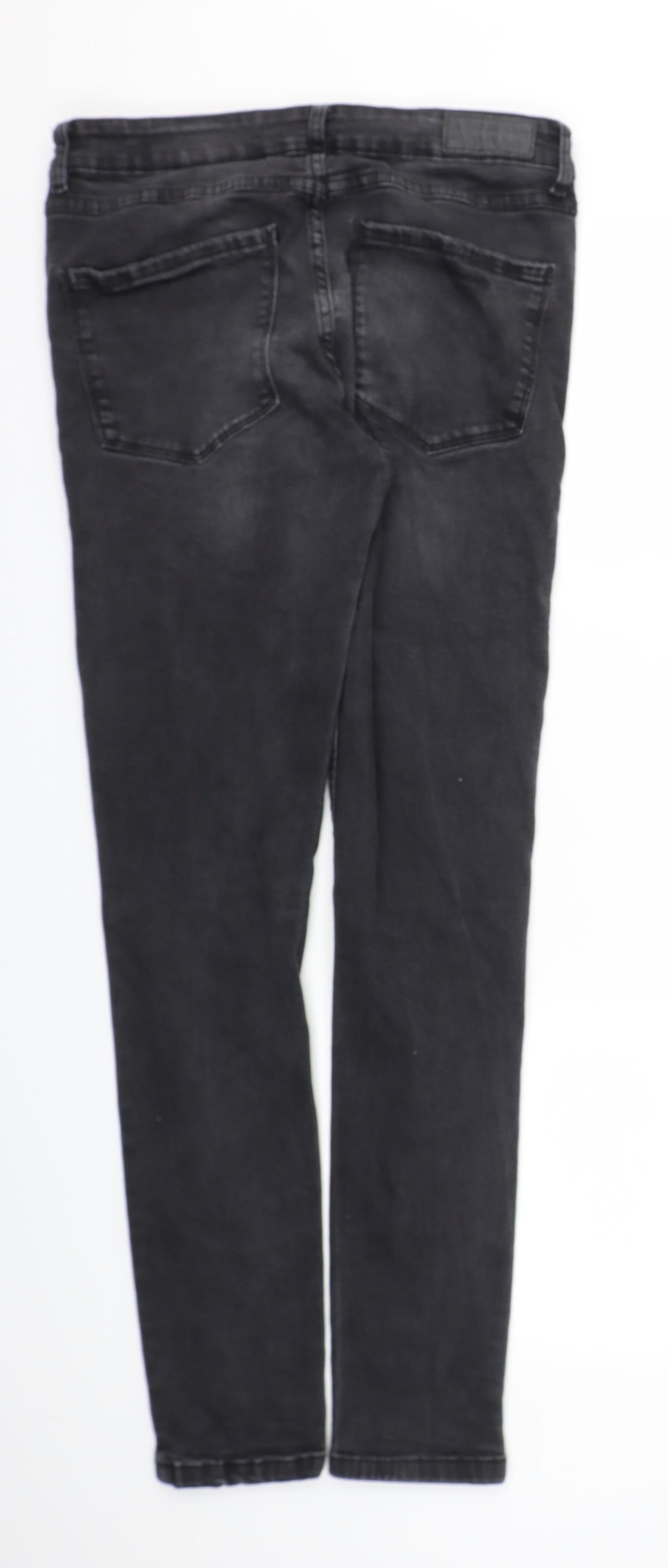 Preworn Womens Black   Skinny Jeans Size 32 L32 in