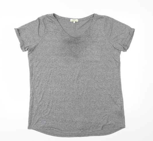 Matalan Womens Grey   Basic T-Shirt Size L