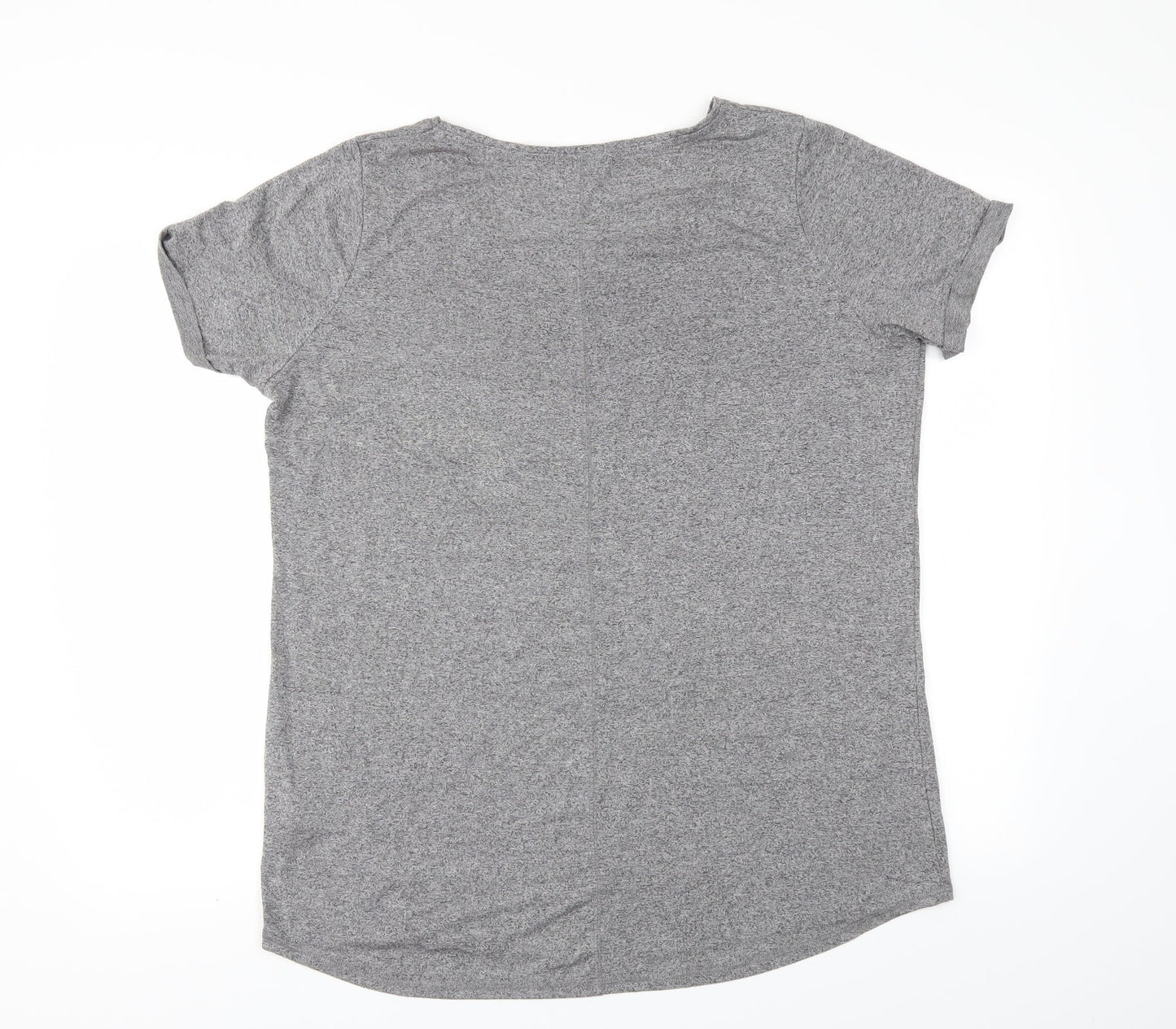 Matalan Womens Grey   Basic T-Shirt Size L