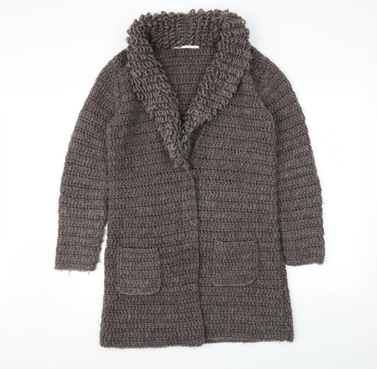 TRULY BY PARIS TWO  Womens Brown   Cardigan Jumper Size S