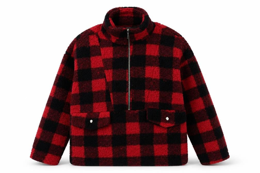 Primark Womens Red Check Flannel Jacket  Size 10