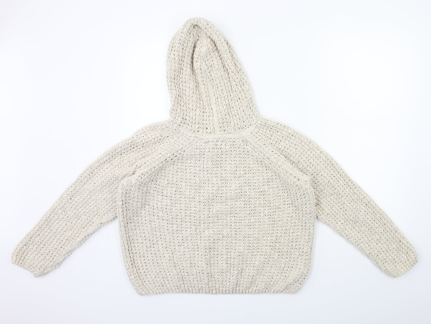 River Island Womens Beige  Knit Pullover Jumper Size 10