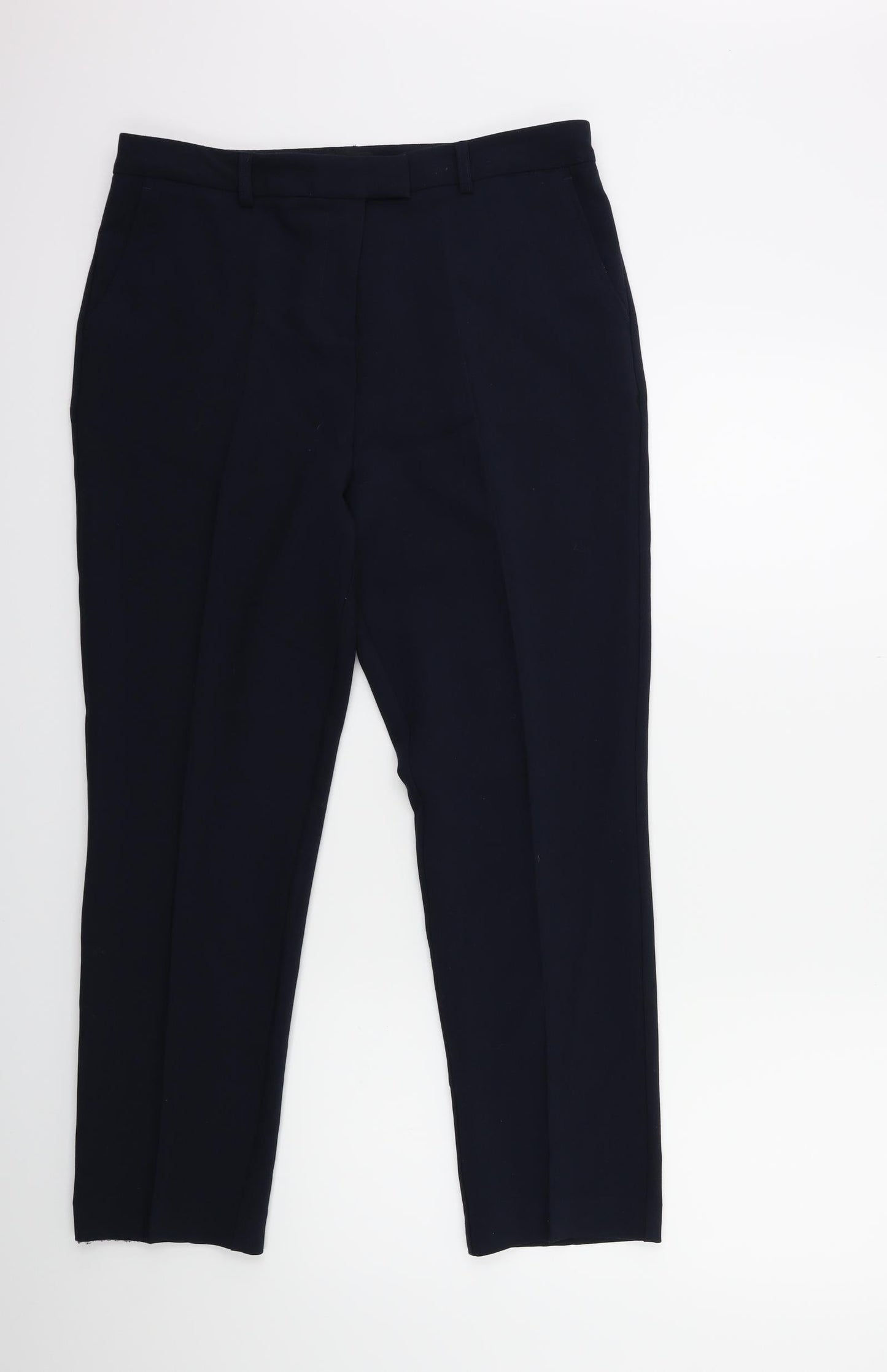 Papaya Womens Blue   Trousers  Size 12 L25 in