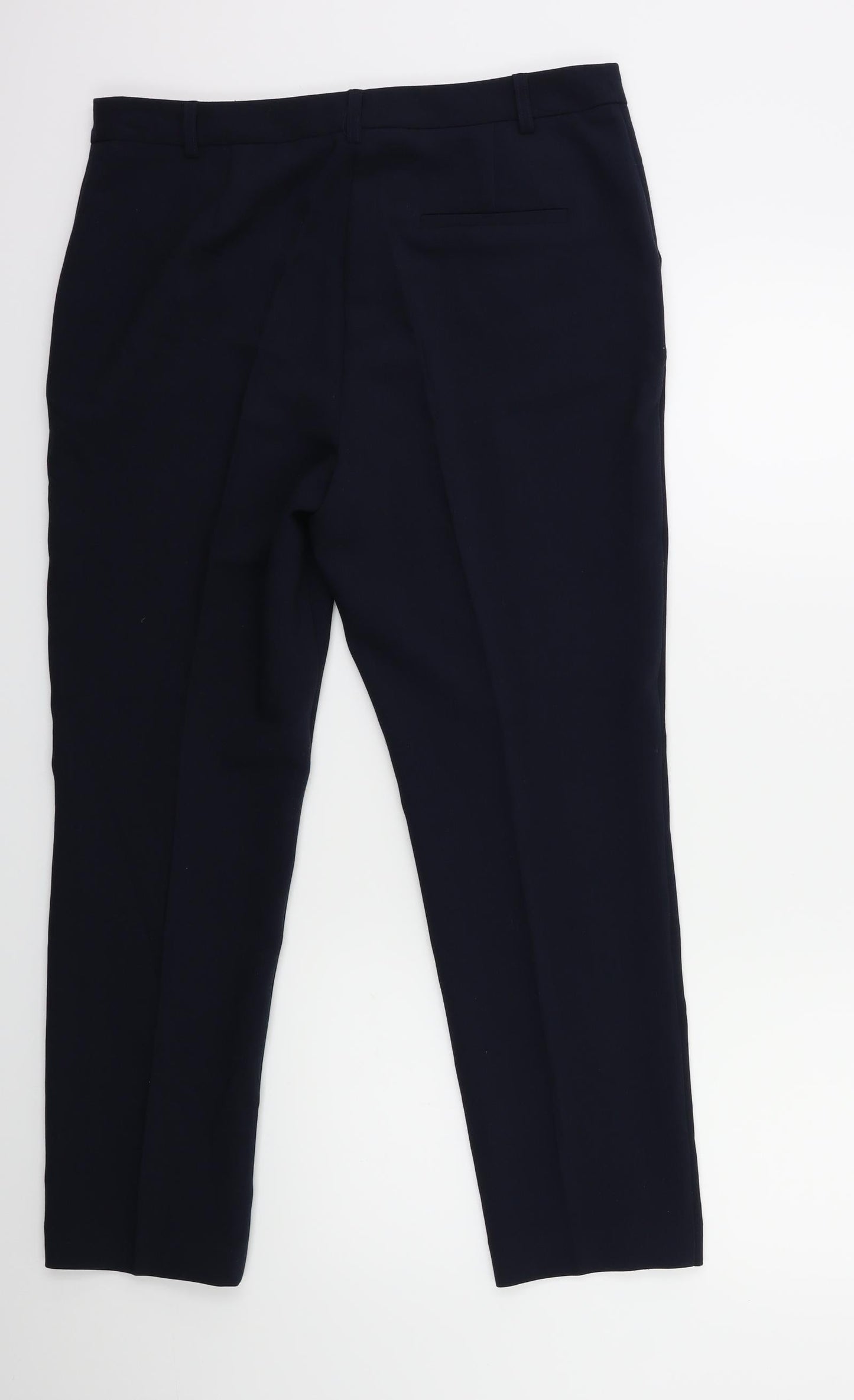 Papaya Womens Blue   Trousers  Size 12 L25 in
