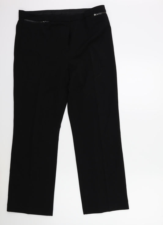 Marks and Spencer Womens Black   Trousers  Size 34 in L27 in