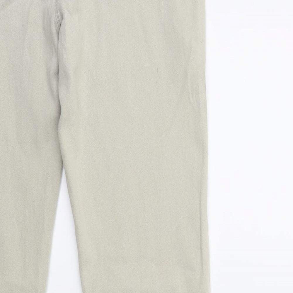 Denim & Co. Womens Grey  Denim Skinny Jeans Size 14 L29 in