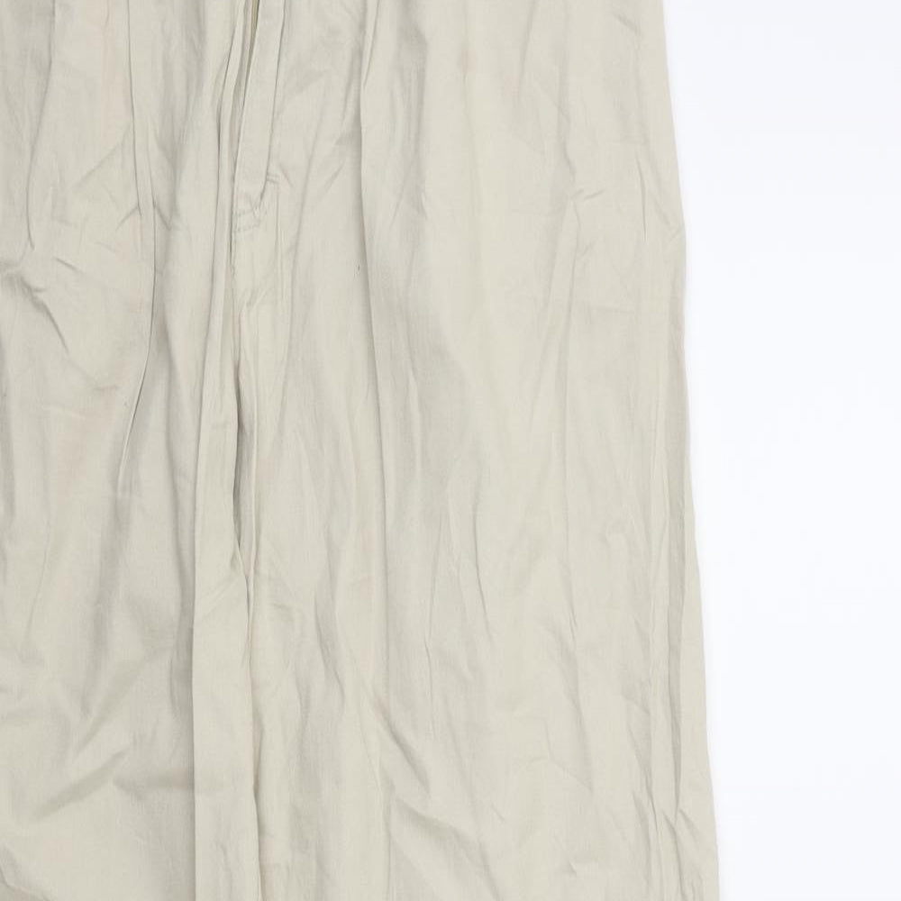 Preworn Womens Beige   Straight Jeans Size 26 in L30 in
