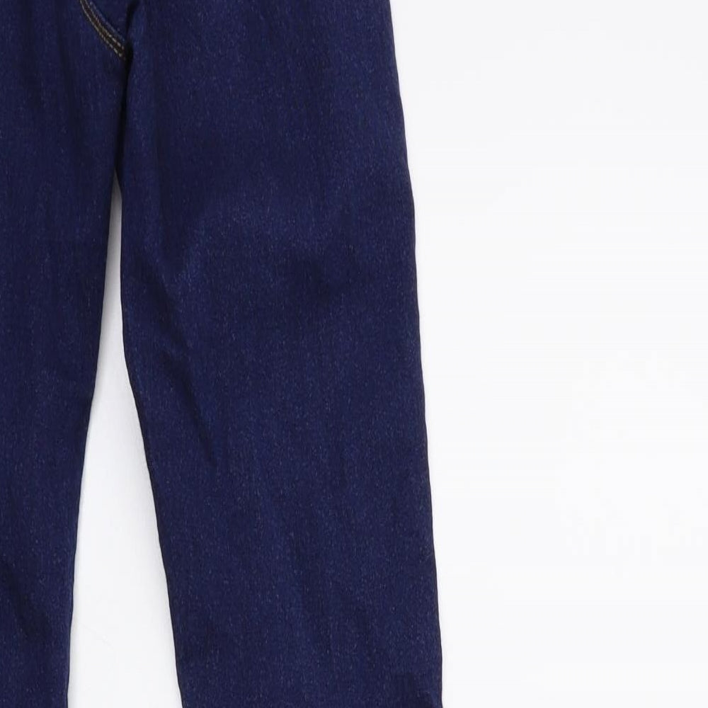 Denim & Co. Womens Blue  Denim Jegging Jeans Size 6 L26 in